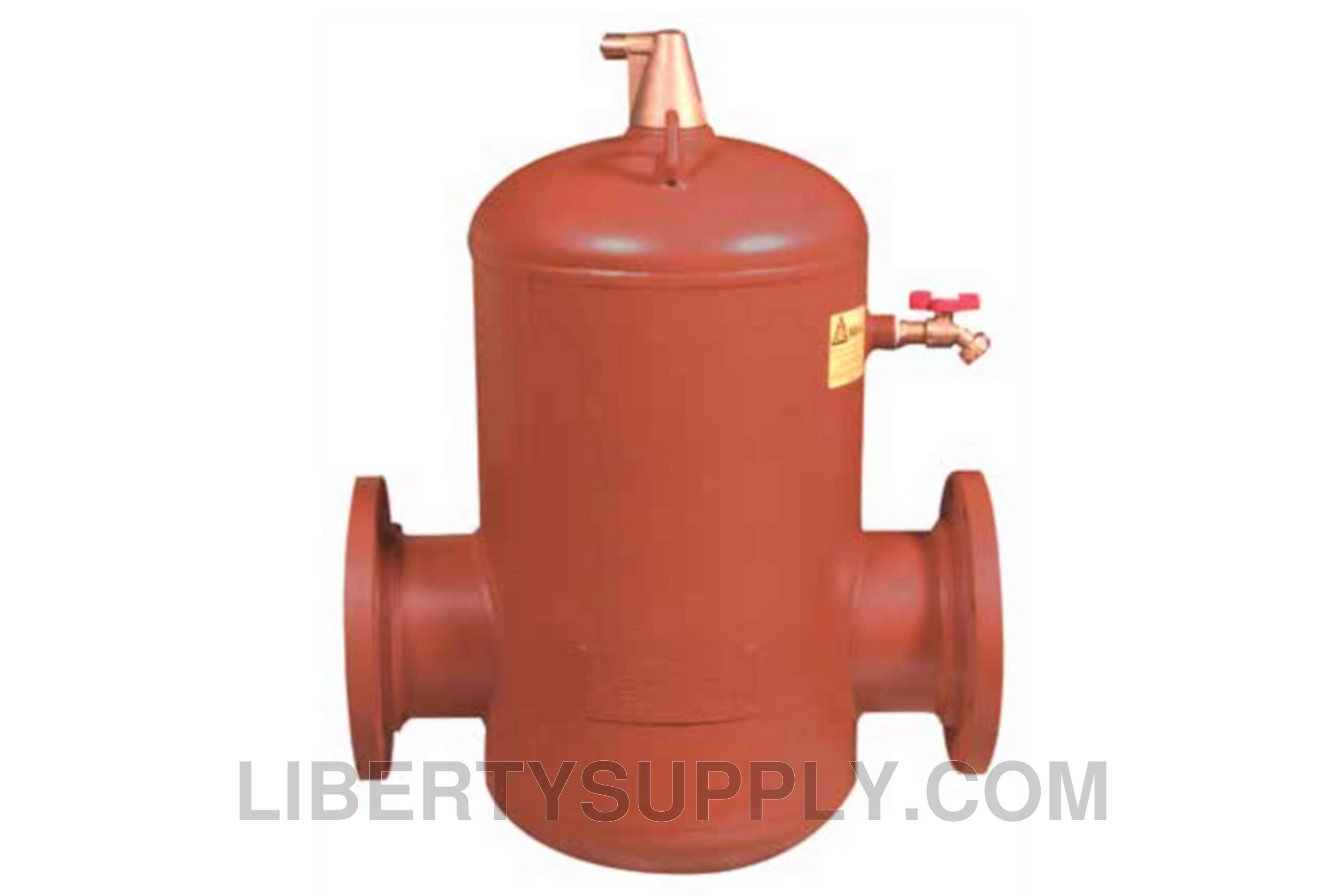 Taco 4906AD-150, 4900 Series Commercial Air-Dirt Separator 6" Flanged 150 PSI