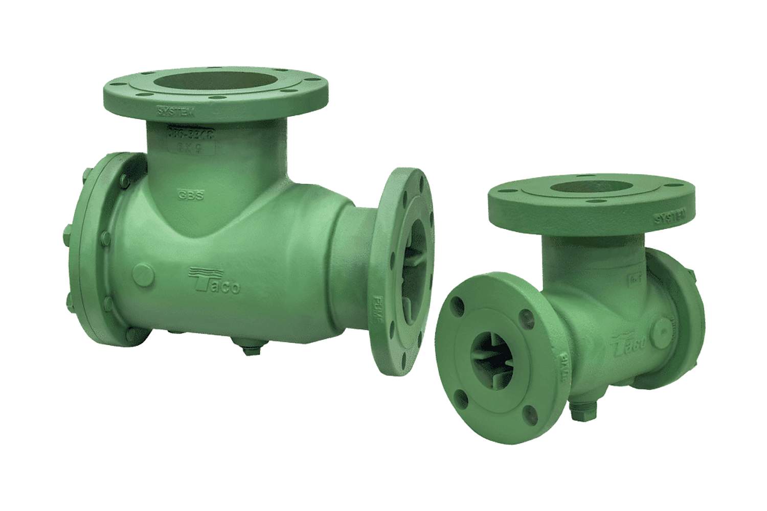 Taco SD025025-4A RSP Suction Diffuser, 2.5" x 2.5", 250 psi, Flanged