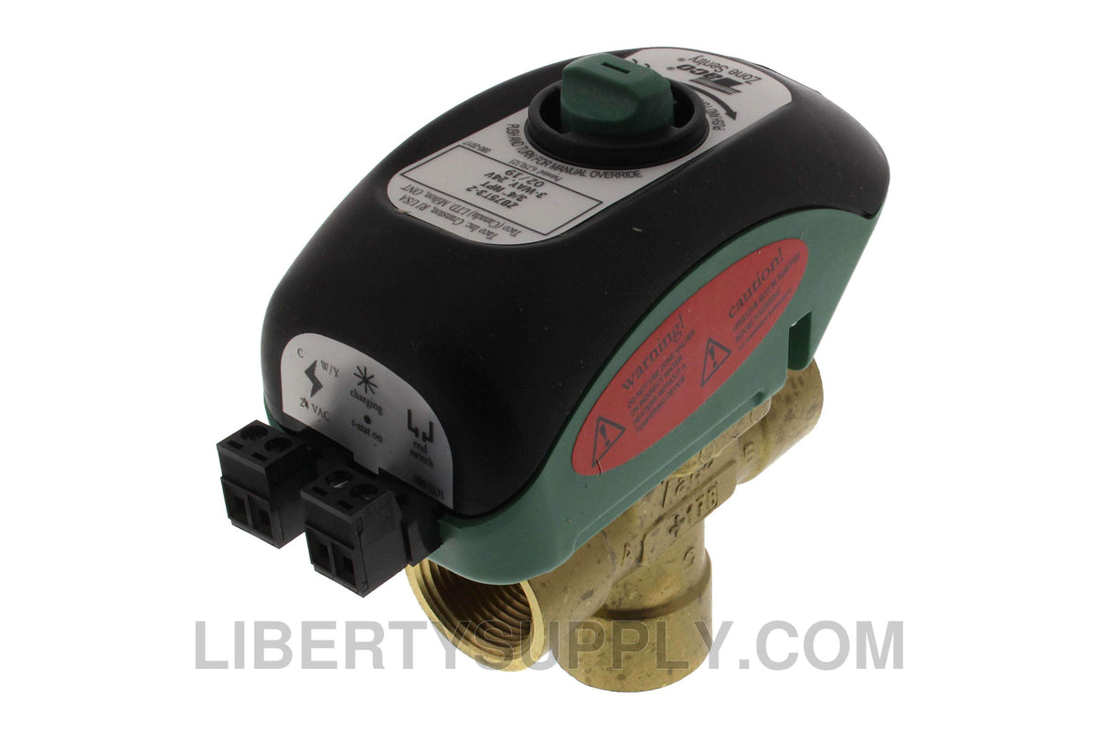 Taco Z075T3-2, Zone Valve, 3/4" NPT, 3-Way, 24V