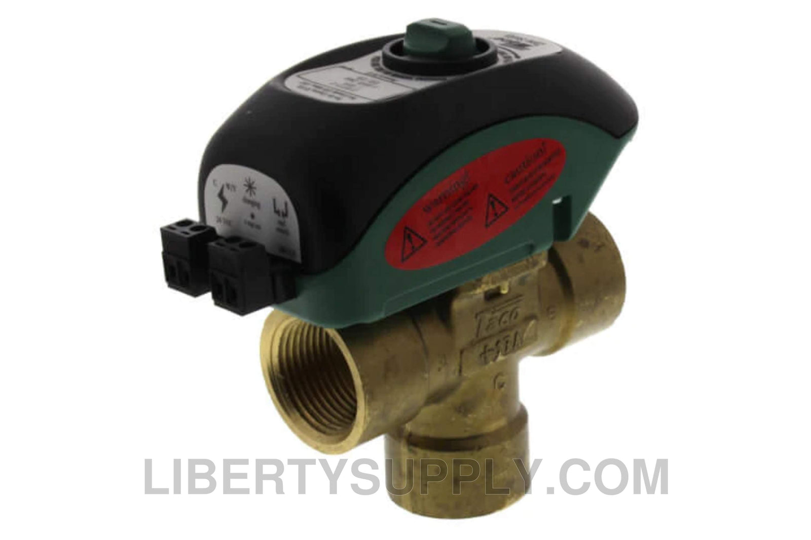 Taco Z100T3-2, Zone Valve, 1" NPT, 3-Way, 24V
