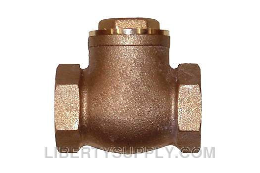 Webstone 1" x 1" FIP Low Pressure Swing Check Valve H-10544W