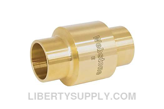 Webstone 1-1/2" x 1-1/2" SWT Low Pressure Spring Check Valve H-10756W