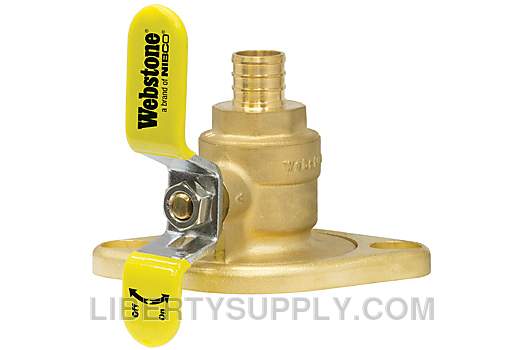 Webstone PEX-X140W 1" x 1" F1960 PEX x Rotating Flange Isolator No Drain H-11404W