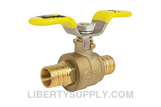 Webstone PEX-3170W 3/4" x 3/4" F1960 PEX x FIP Brass Ball Valve H-11703WSSW