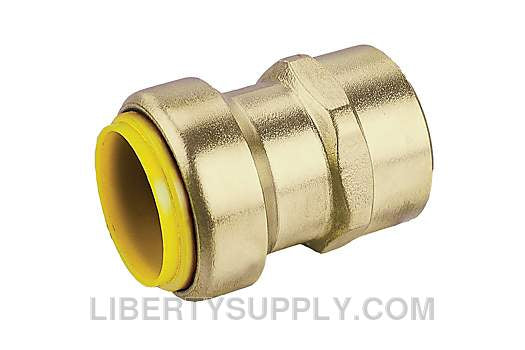 Webstone 3/4" x 3/4" Push x FIP Pro-Connect Push Coupling H-26203W