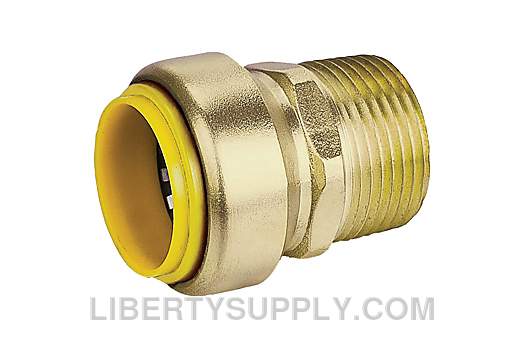 Webstone 3/4" x 3/4" Push x MIP Pro-Connect Push Coupling H-26303W