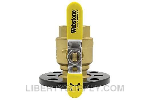 Webstone THD-X140-RF 1-1/2" x 1-1/2" FIP x Rotating Flange Isolator No Drain H-41406HV-RF375