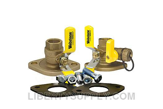 Webstone THD-X141WKIT 1-1/4" x 1-1/4" FIP x Rotating Flange Isolator Kit H-41415WKIT