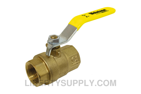 Webstone SWT-X070 1" Traditional Brass Ball Valve H-50704