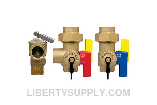 Webstone THD-X244WPR 3/4" x 3/4" FIP Union x FIP EXP Ultra-Compact 150 PRV H-42443WPR-LF