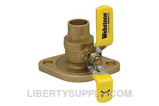 Webstone SWT-X140 1-1/4" x 1-1/4" SWT x Rotating Flange Isolator No Drain H-51405