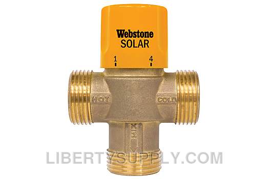 Webstone 1" G Thread Thermostatic Mixing Valve H-70060W