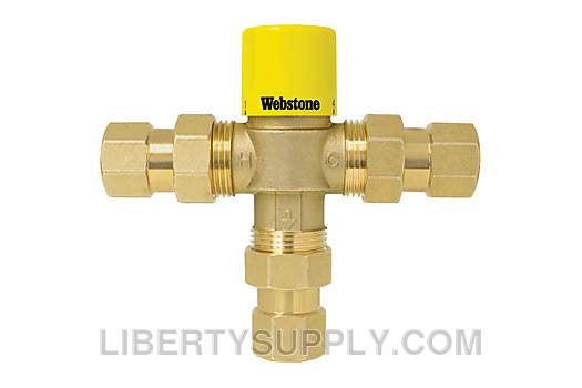 Webstone 1/2" FIP Thermostatic Mixing Valve H-72202W-CAN