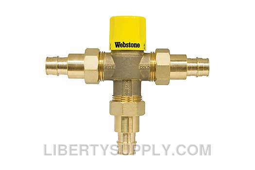 Webstone 3/4" F1960 PEX Thermostatic Mixing Valve H-73203W-CE