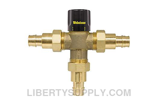 Webstone 1/2" F1960 PEX Thermostatic Mixing Valve H-73272W