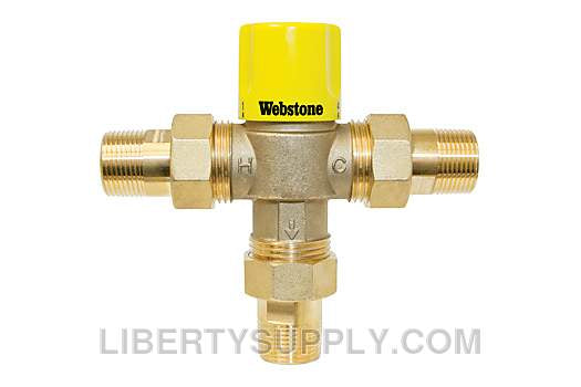 Webstone 1/2" MIP Thermostatic Mixing Valve H-74202W-CAN