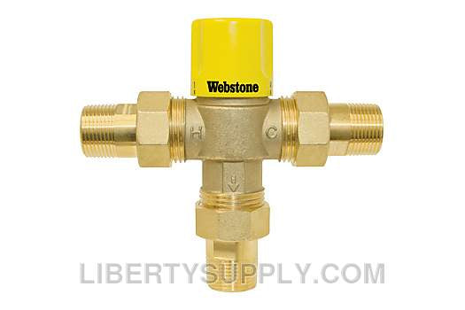Webstone 3/4" MIP Thermostatic Mixing Valve H-74203W