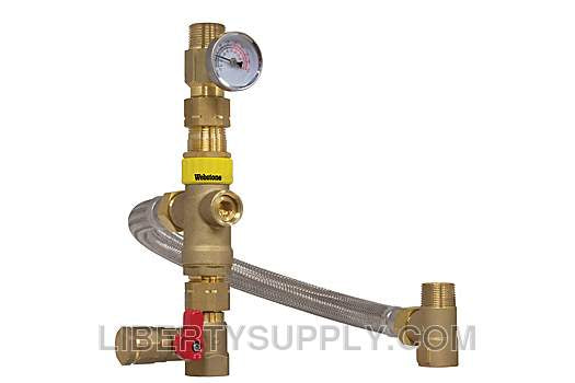 Webstone 3/4" MIP x FIP Water Heater Tempering Valve H-74323W