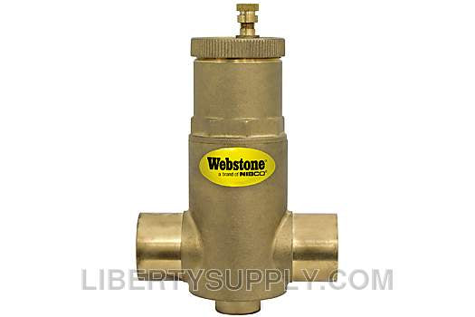 Webstone 1-1/2" x 1-1/2" SWT Horizontal Air Separator H-75006