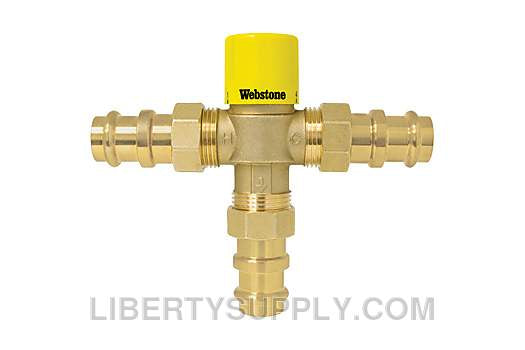 Webstone 3/4" Press Thermostatic Mixing Valve H-78203W-CAN