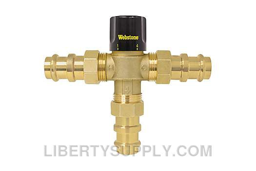 Webstone 3/4" Press Thermostatic Mixing Valve H-78273W