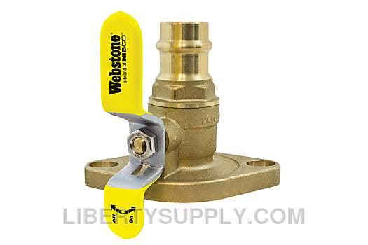 Webstone PRS-X140W 3/4" x 3/4" Press x Rotating Flange Isolator No Drain H-81403WHV