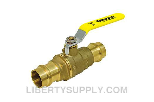 Webstone PRS-8170 1/2" x 1/2" Press Brass Ball Valve H-81702W