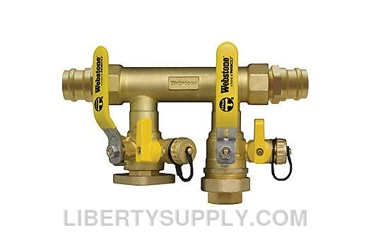 Webstone 1-1/4" Press x 1" FIP Right Flange Manifold Kit H-88754-44